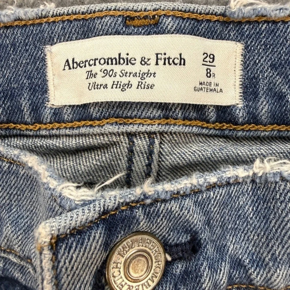Abercrombie & Fitch Jeans The 90s Straight Ultra High Rise 29 8R (FIT 30) Denim